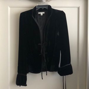 Banana Republic velvet shirt